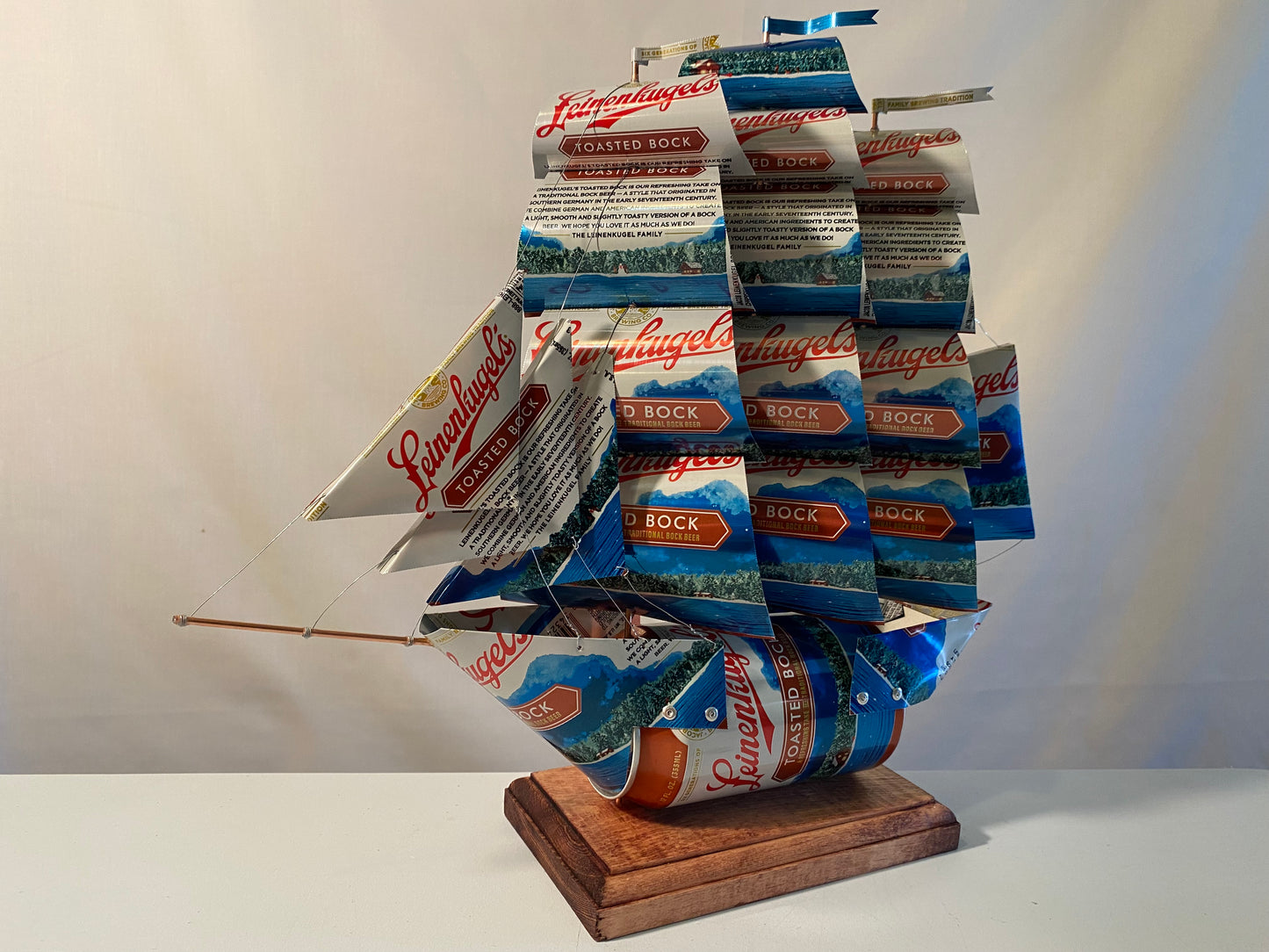 Leinenkugel's Toasted Bock Beer Can Ship