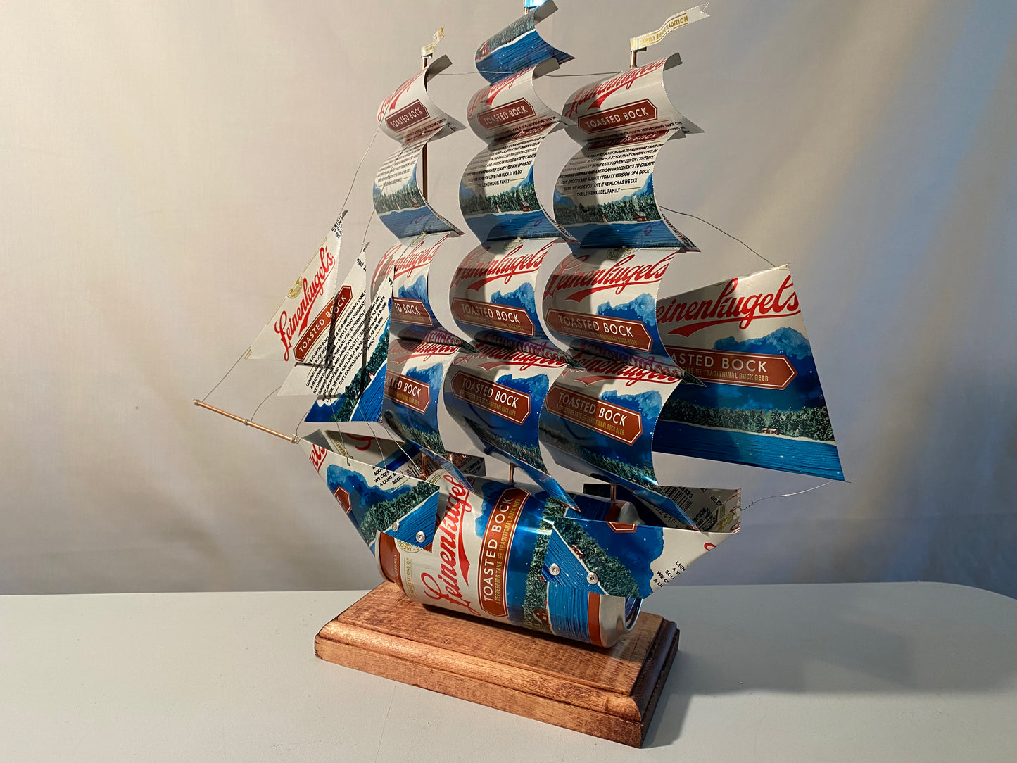 Leinenkugel's Toasted Bock Beer Can Ship
