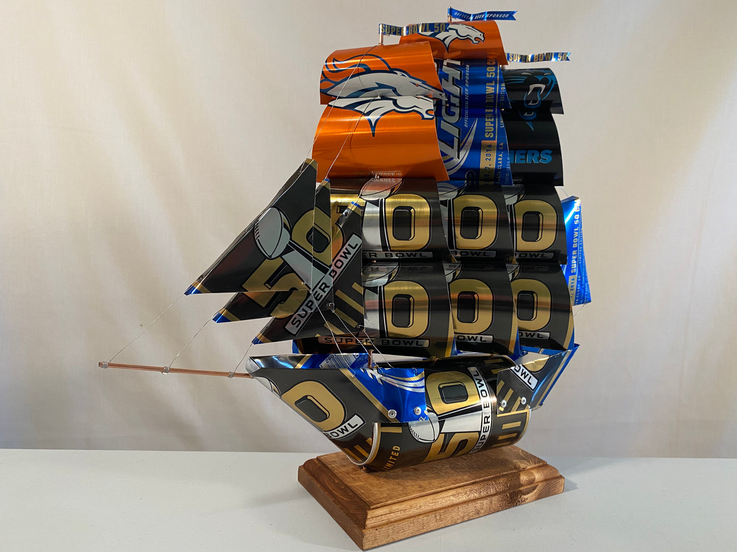Super Bowl L Beer Can Ship