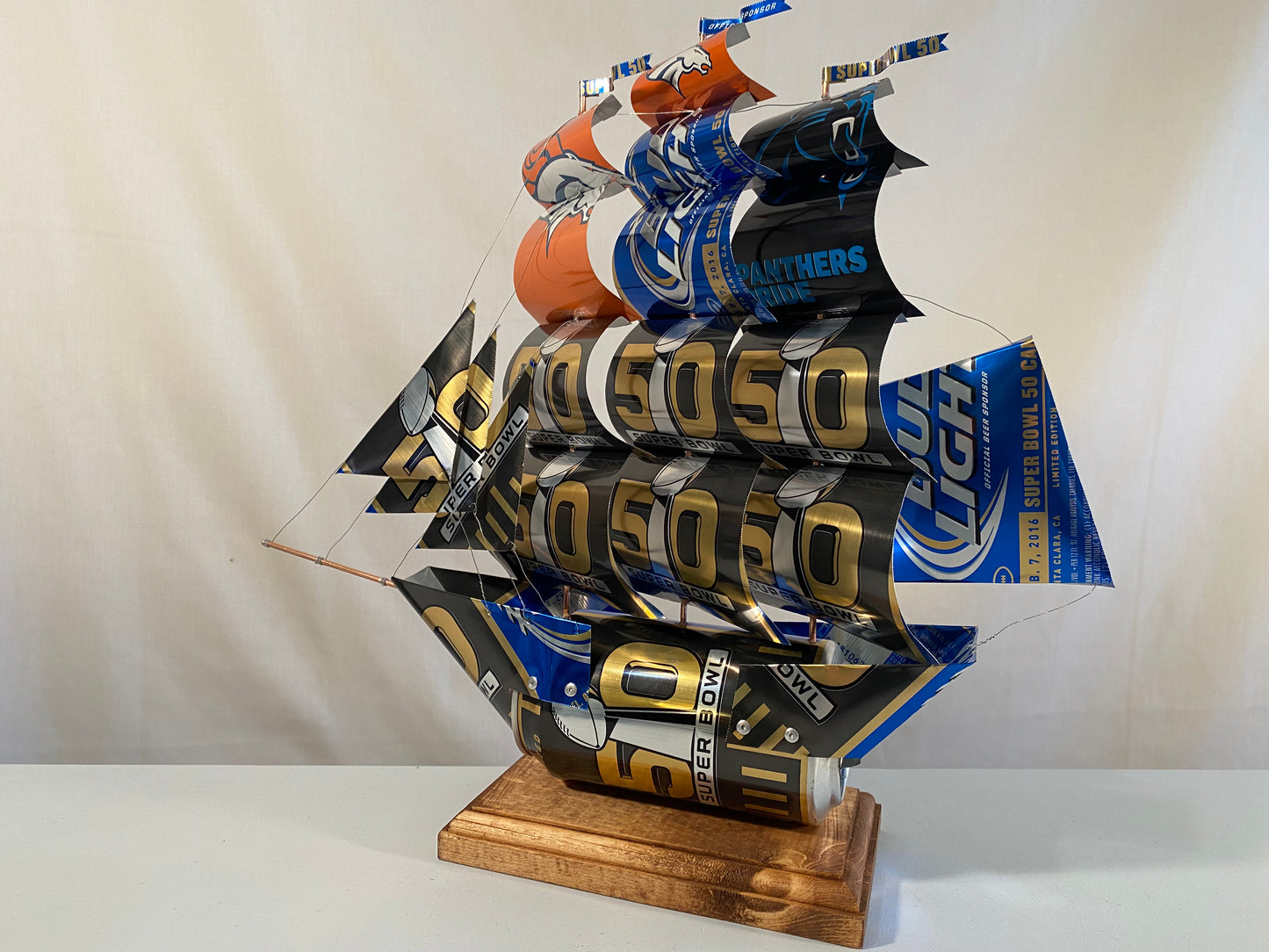 Super Bowl L Beer Can Ship