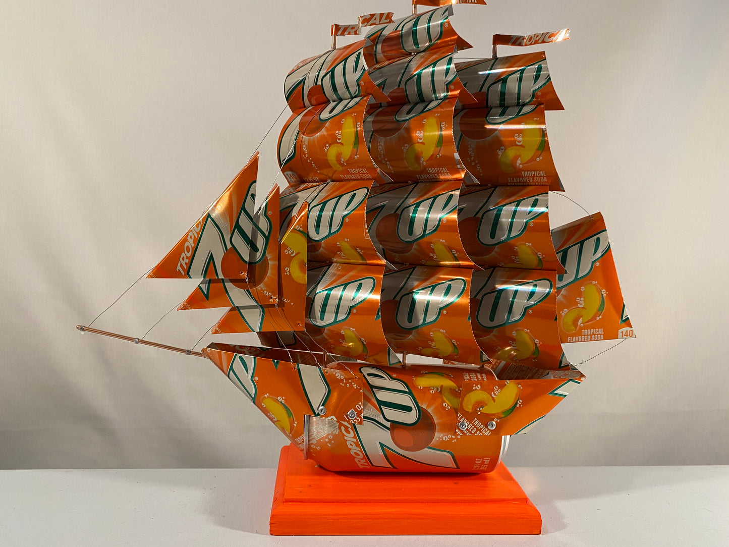 7UP Tropical Soda Can Ship