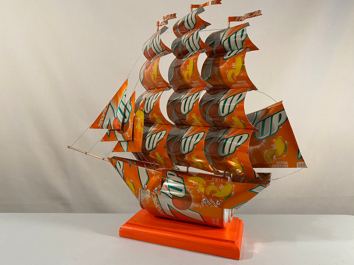 7UP Tropical Soda Can Ship