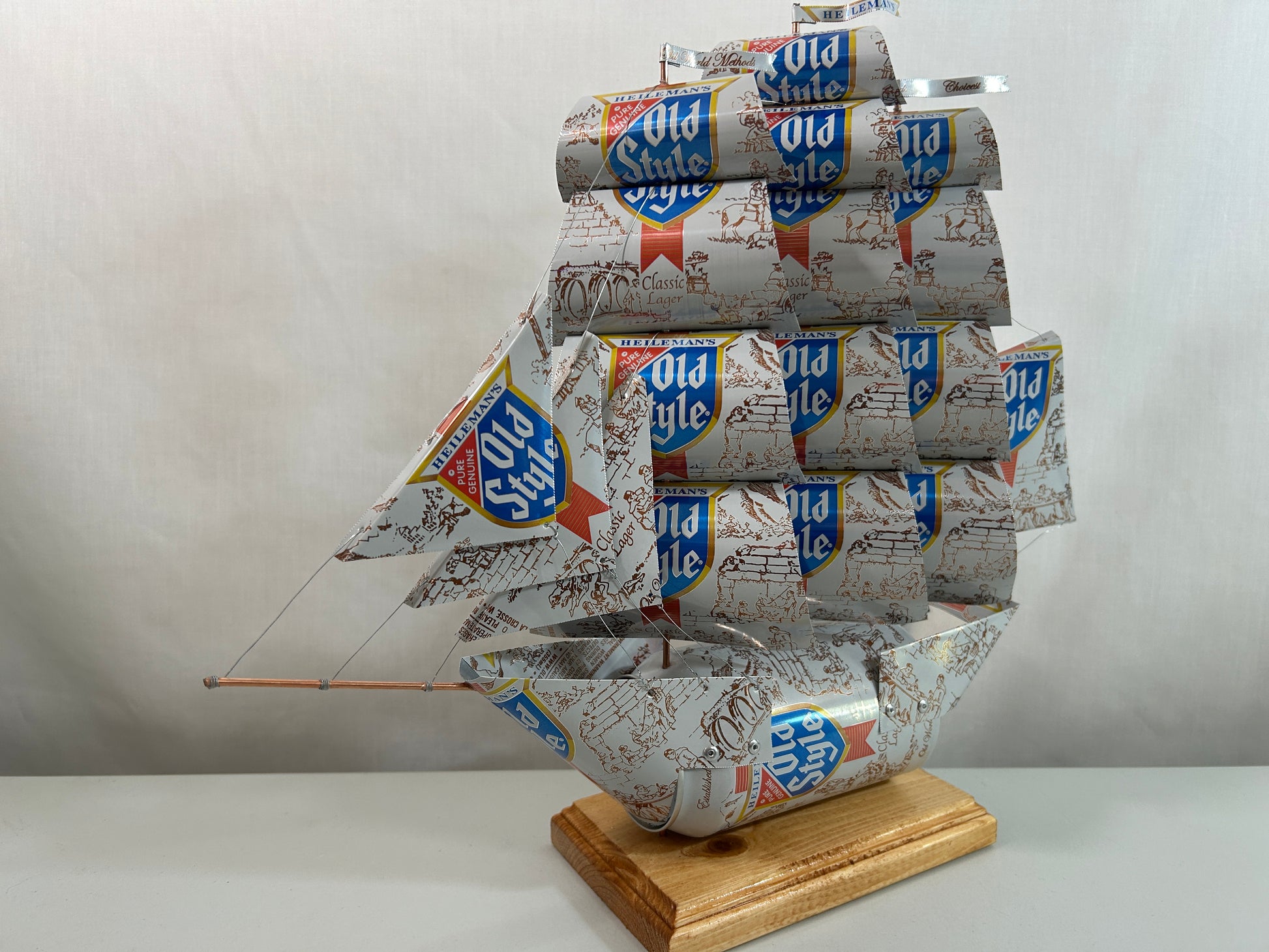 Heileman's Old Style Beer Can Ship