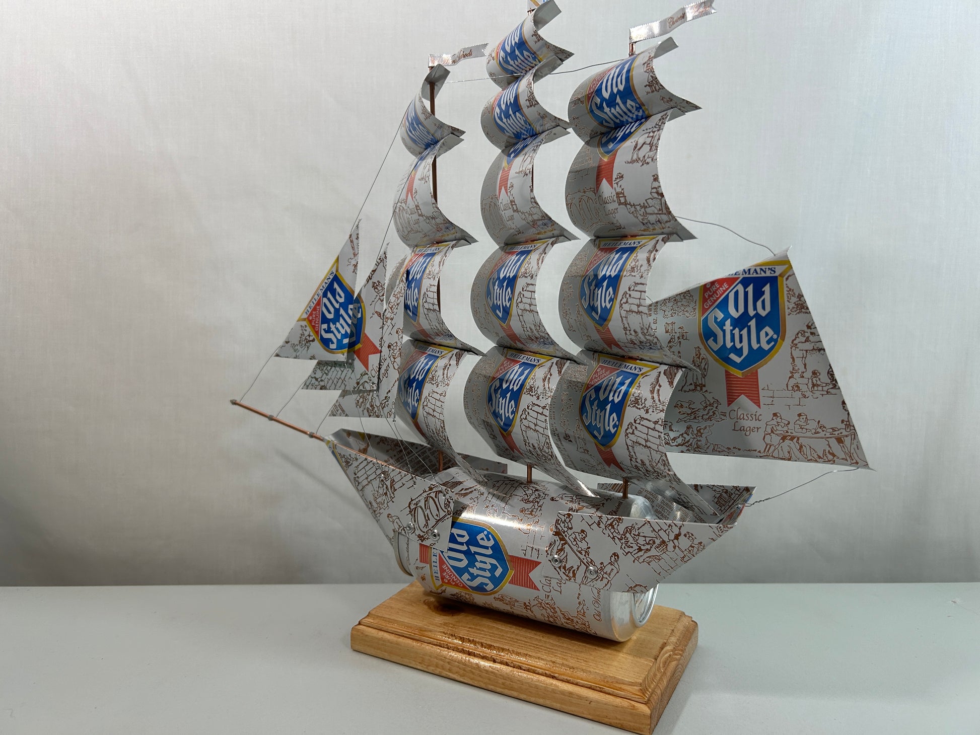 Heileman's Old Style Beer Can Ship