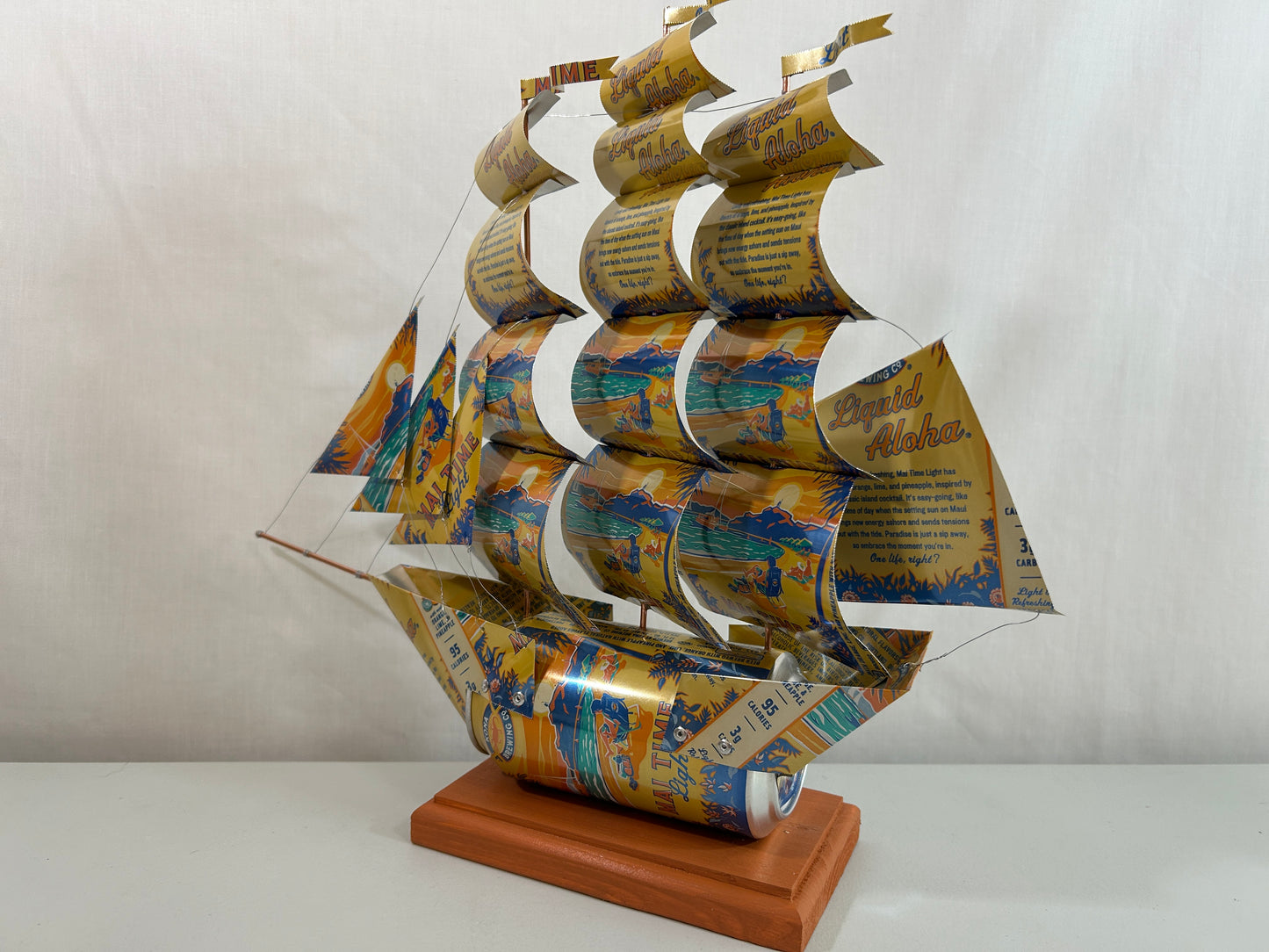 Kona Brewing Co Mai Time Light Beer Can Ship