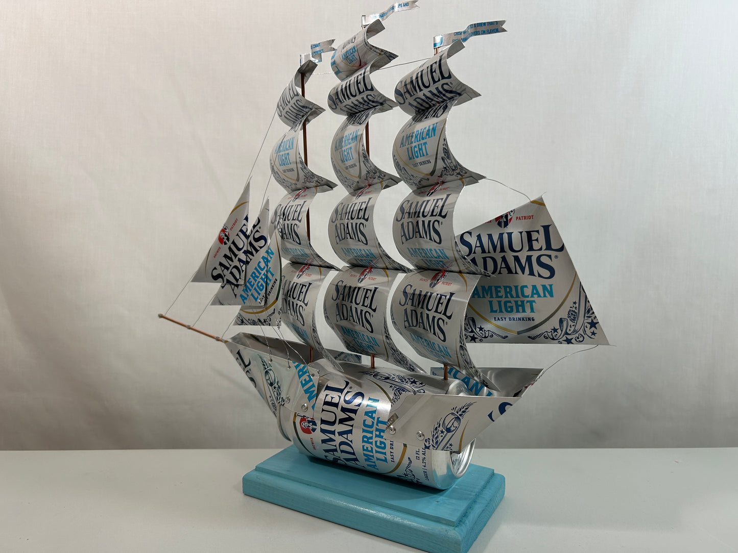 Samuel Adams American Light Beer Can Ship