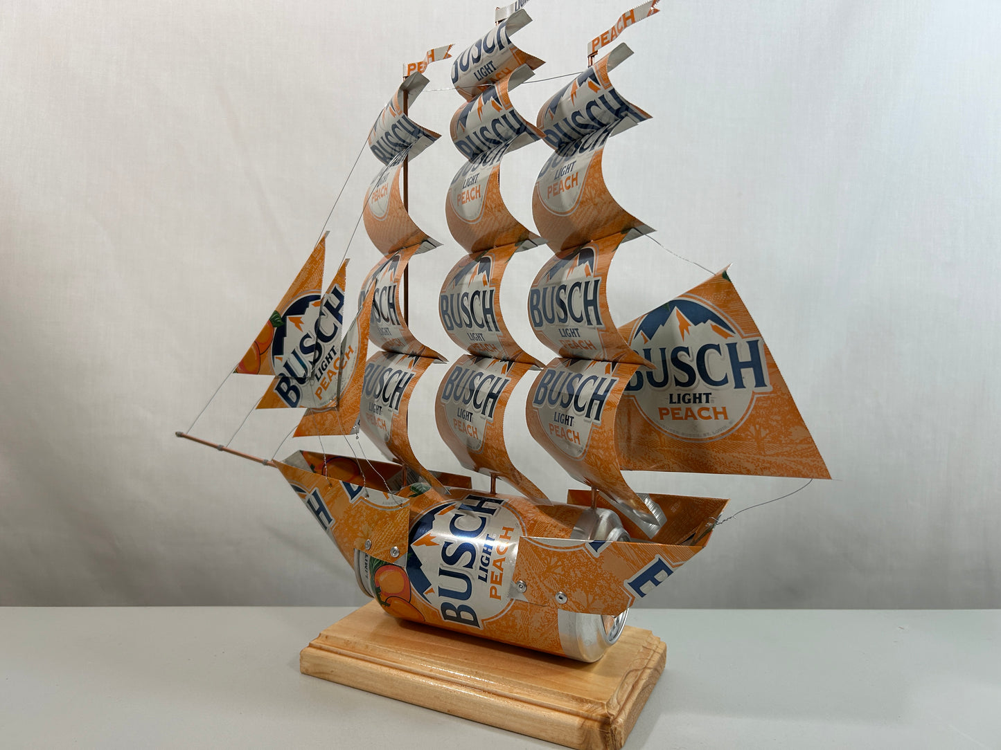Anheuser Busch Light Peach Beer Can Ship