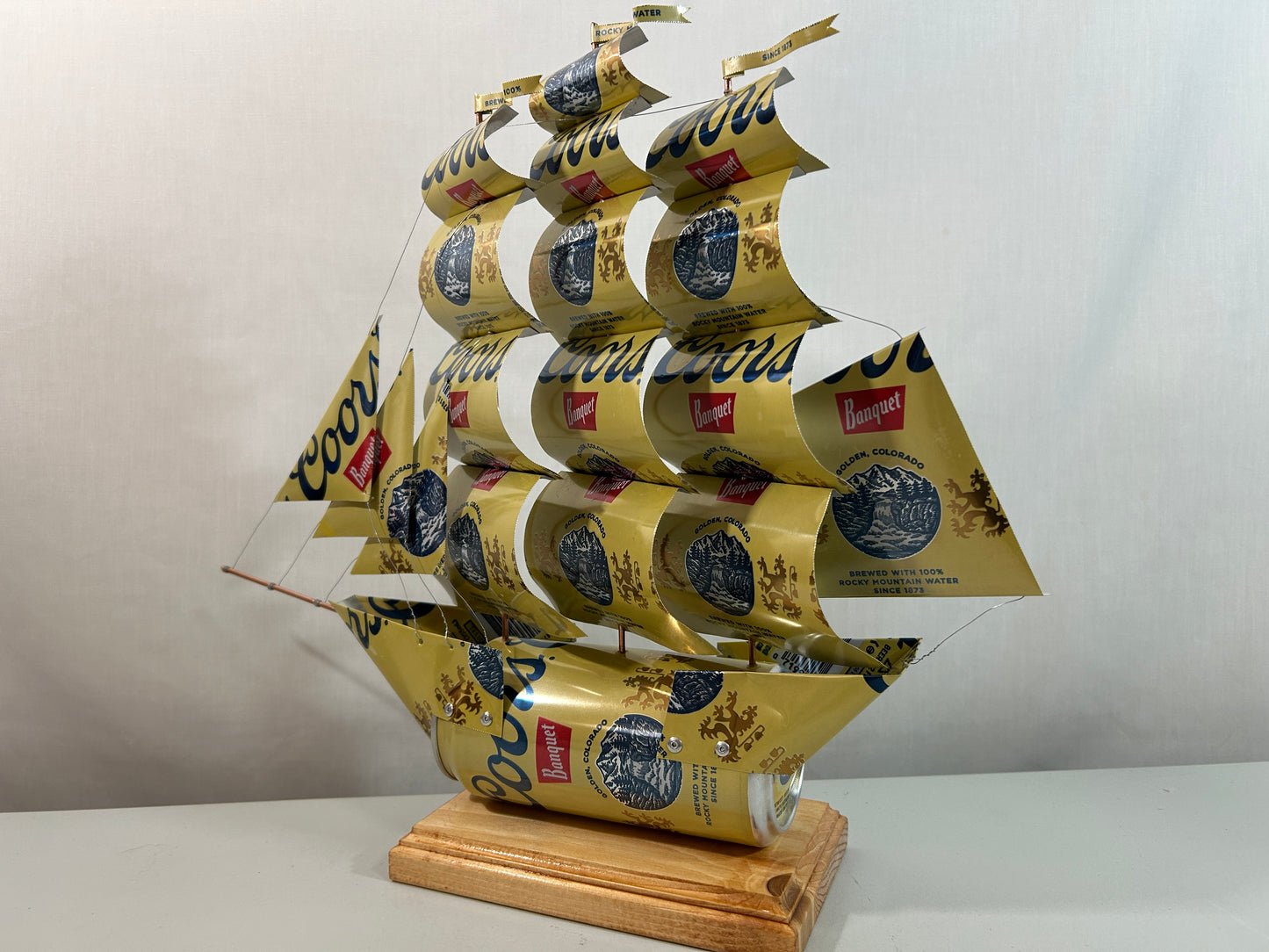 Coors Banquet Beer Can Ship