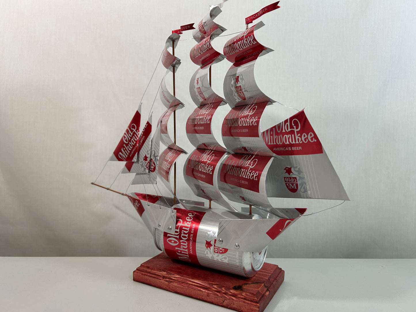 Old Milwaukee Beer Can Ship