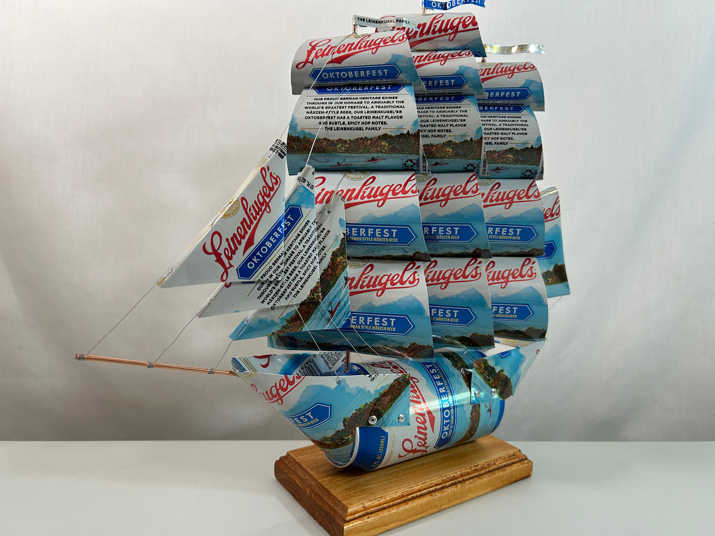 Leinenkugel's Oktoberfest Beer Can Ship