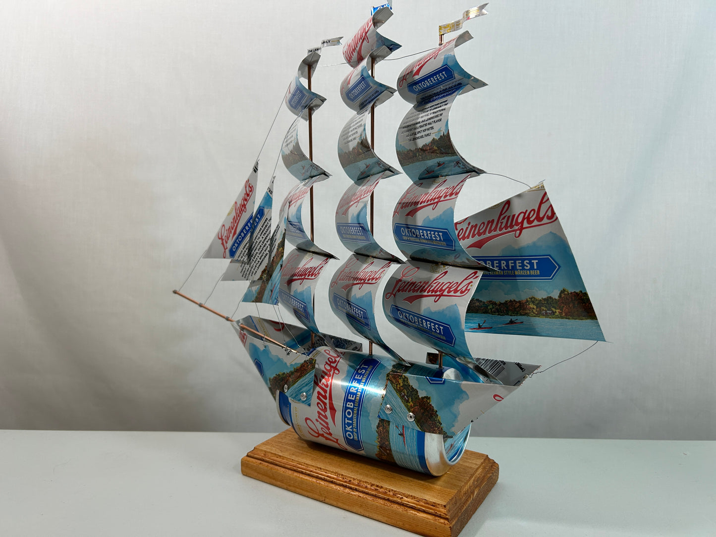 Leinenkugel's Oktoberfest Beer Can Ship
