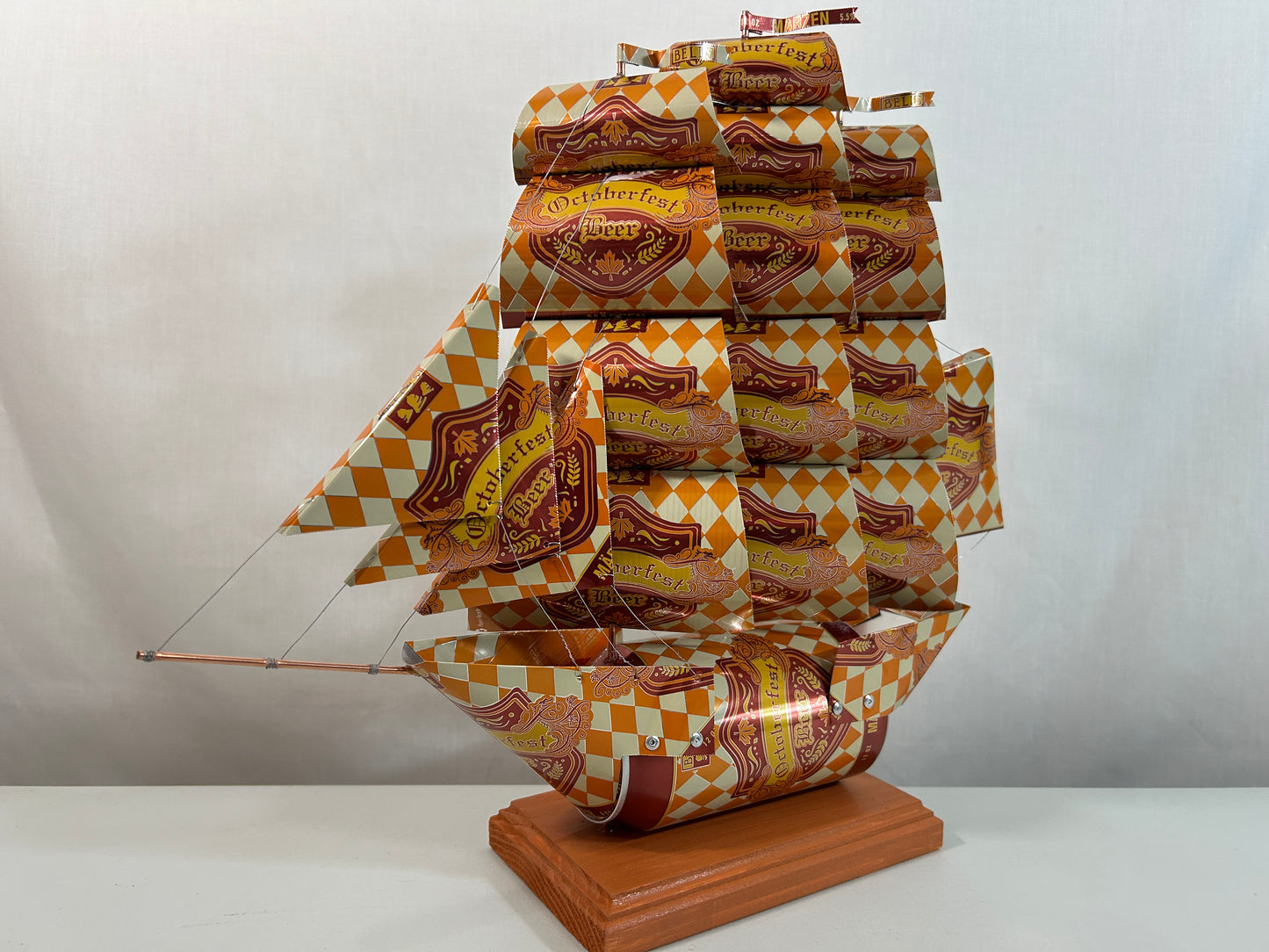 Bell's Octoberfest Beer Can Ship