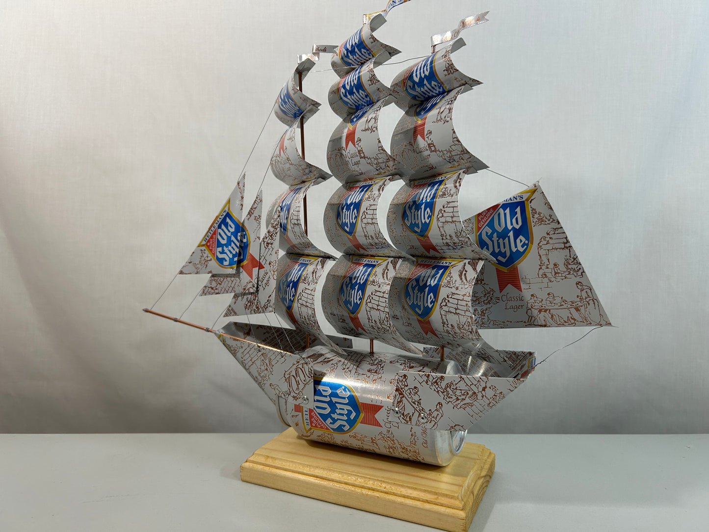 Heileman's Old Style Beer Can Ship