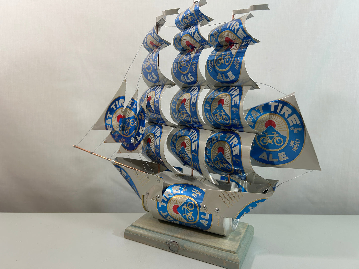 New Belgium Fat Tire Amber Ale Beer Can Ship