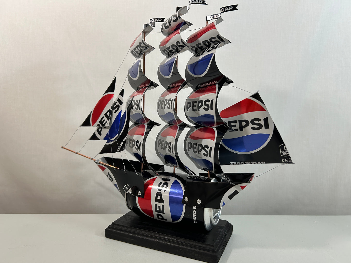 Pepsi Zero Sugar Soda Can Ship