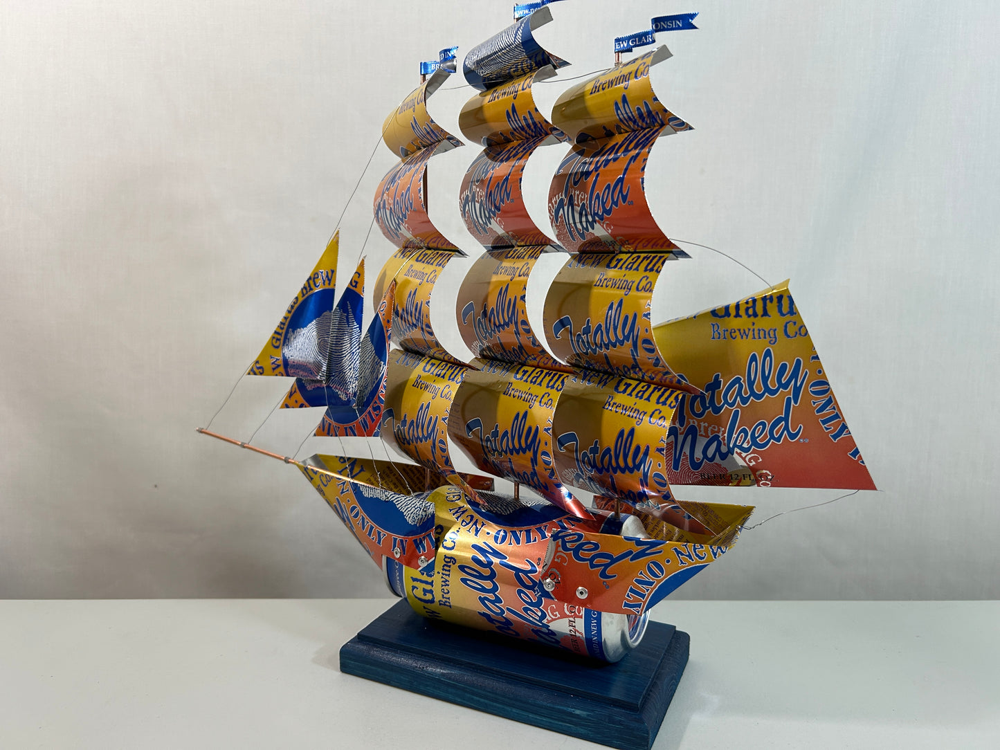New Glarus Totally Naked Beer Can Ship