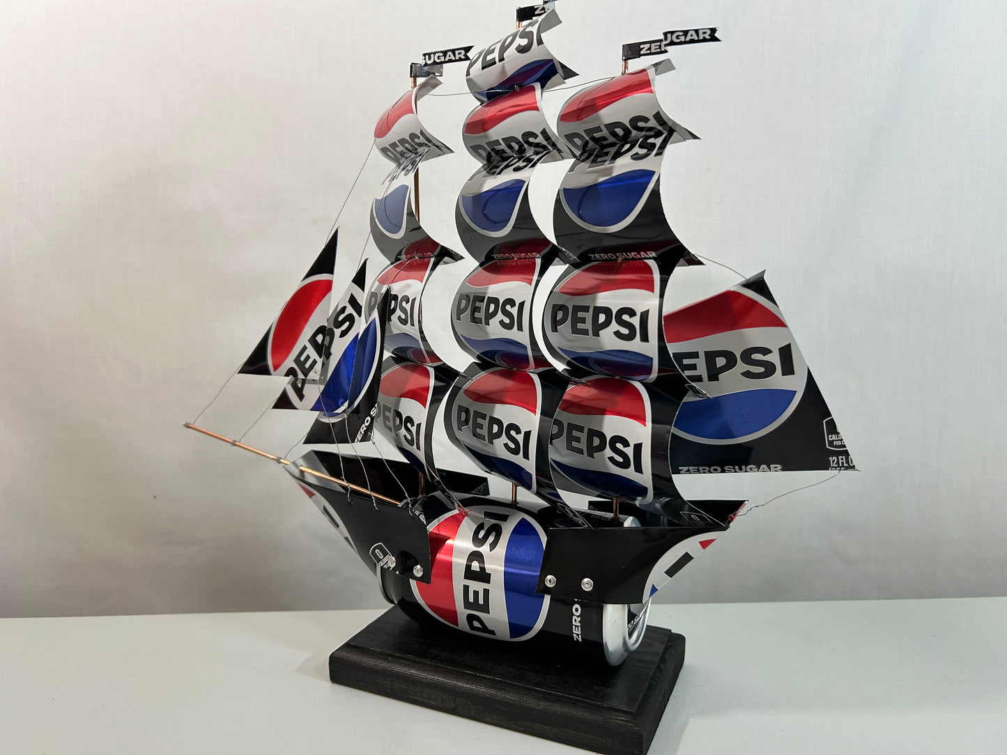 Pepsi Zero Sugar Soda Can Ship