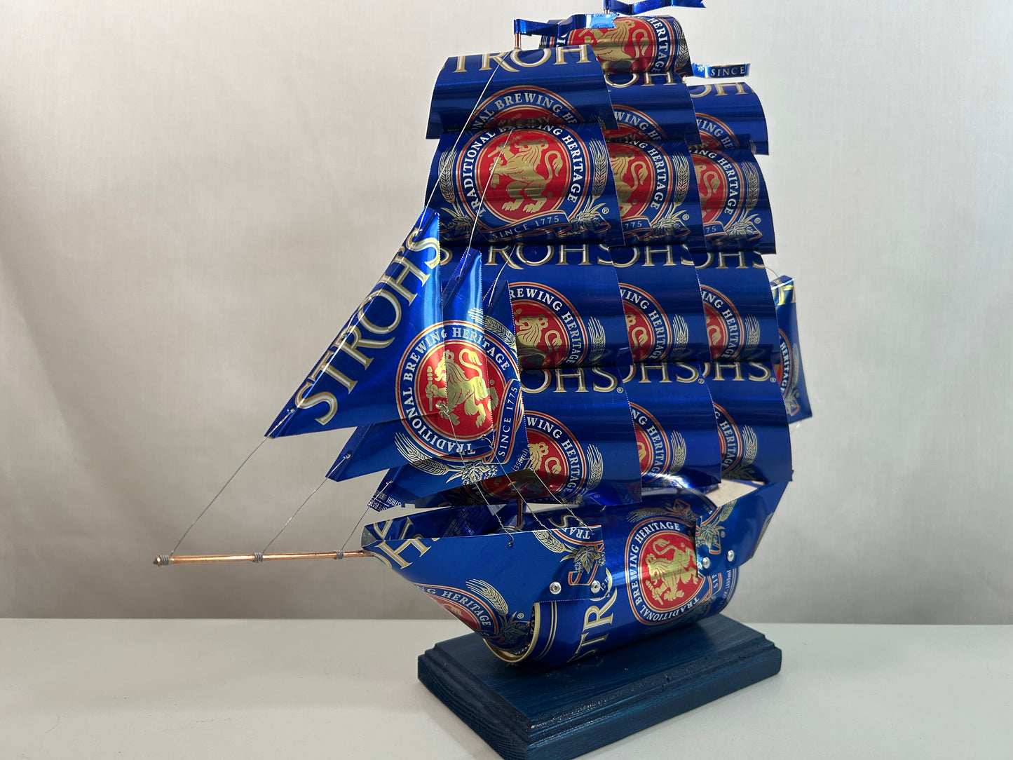 Stroh's Beer Can Ship