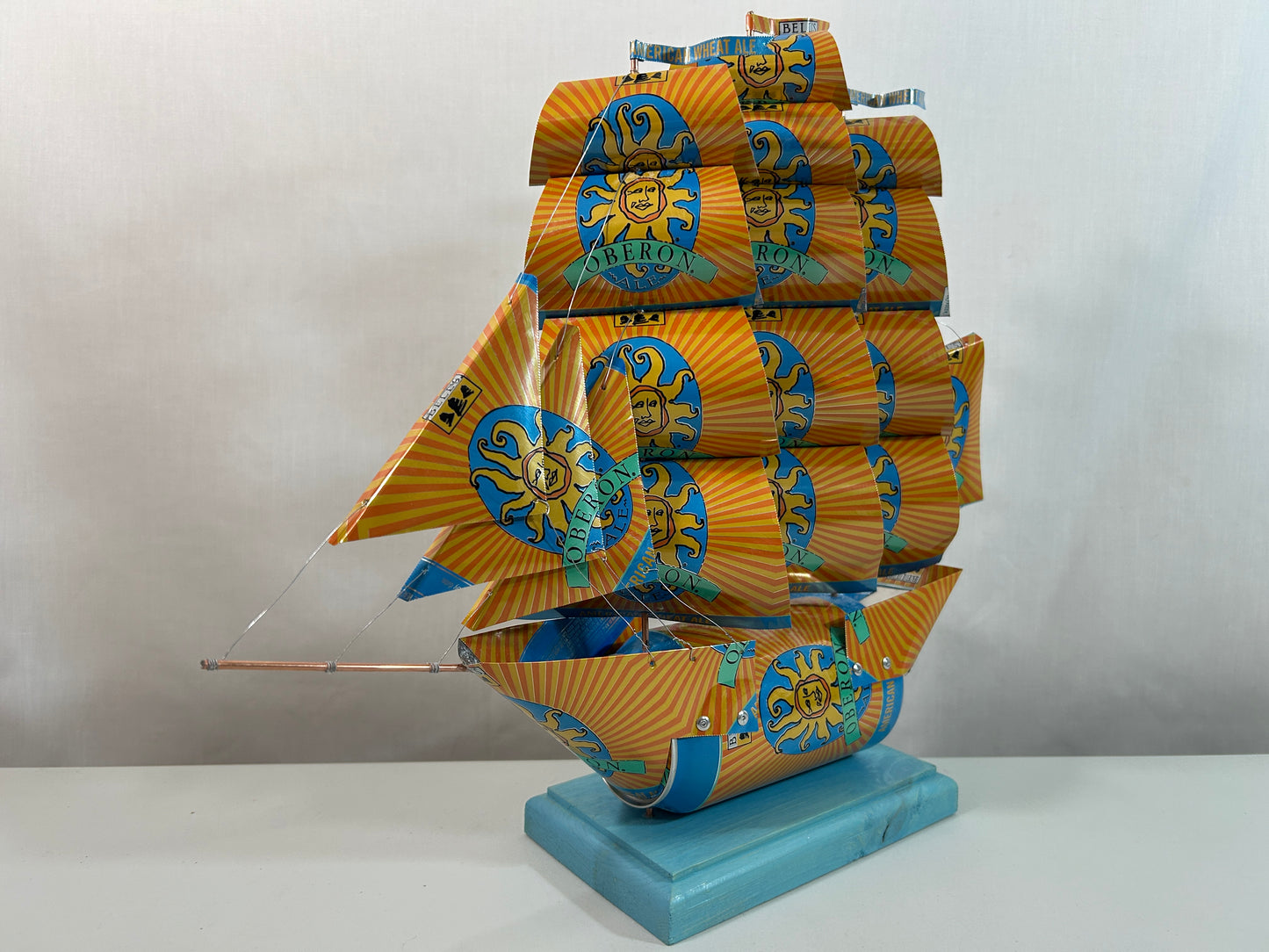 Bell's Oberon Ale Beer Can Ship