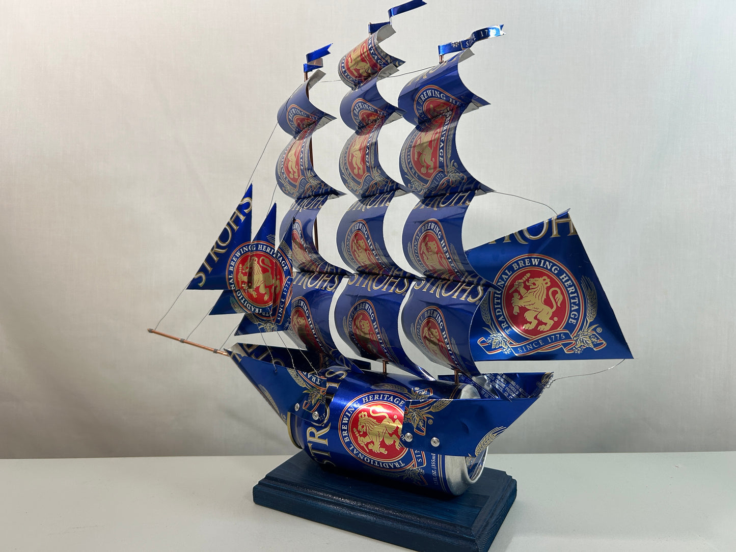 Stroh's Beer Can Ship