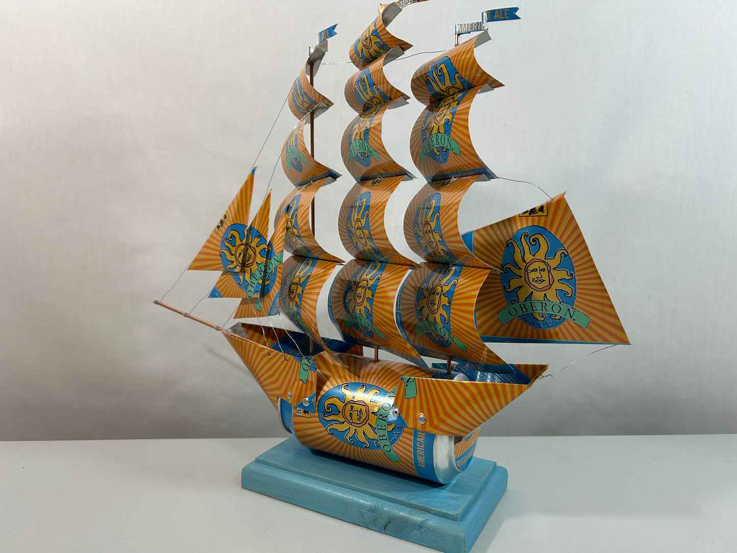 Bell's Oberon Ale Beer Can Ship