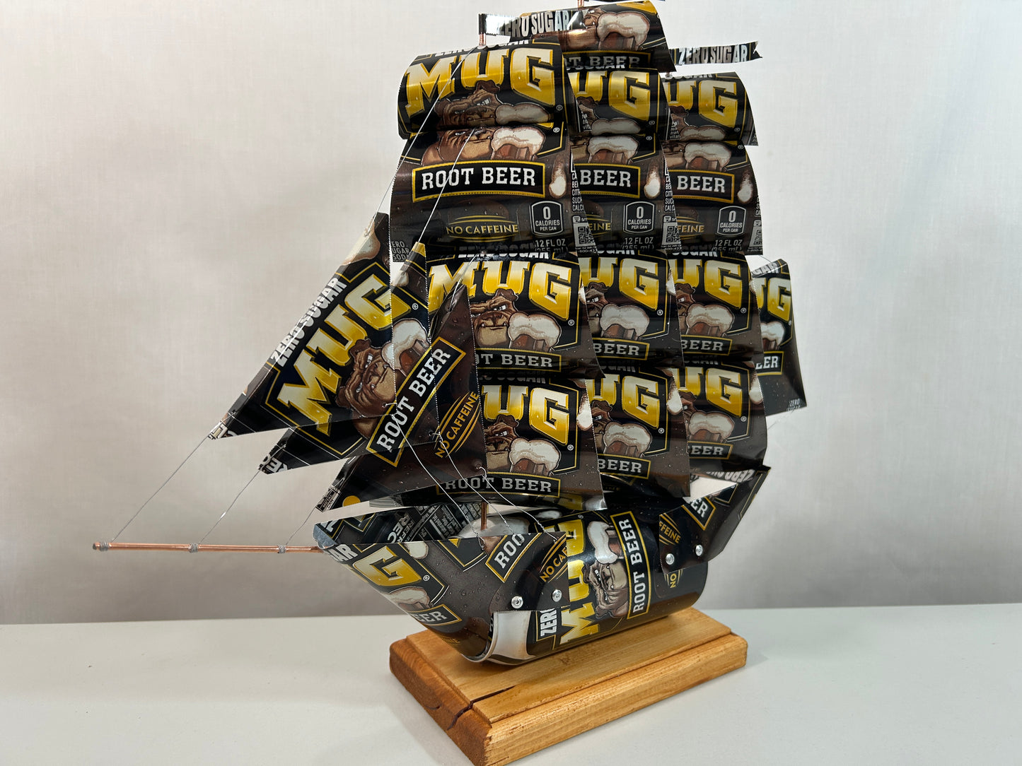 Mug Root Beer Zero Sugar Soda Can Ship