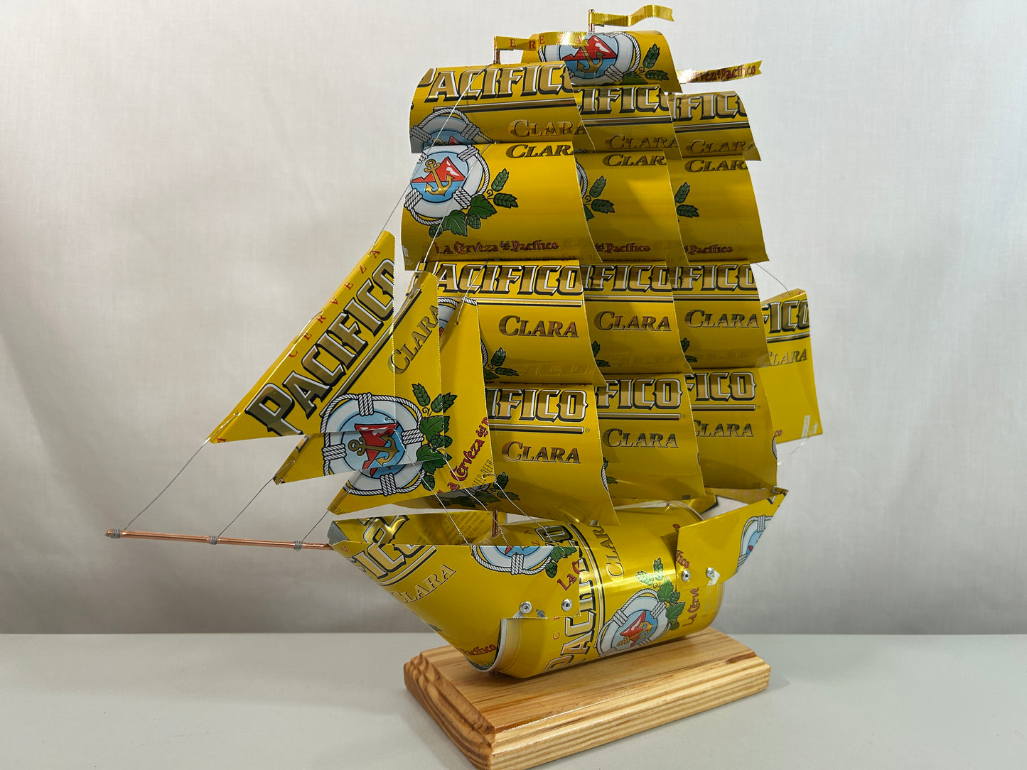 Pacifico Clara Beer Can Ship