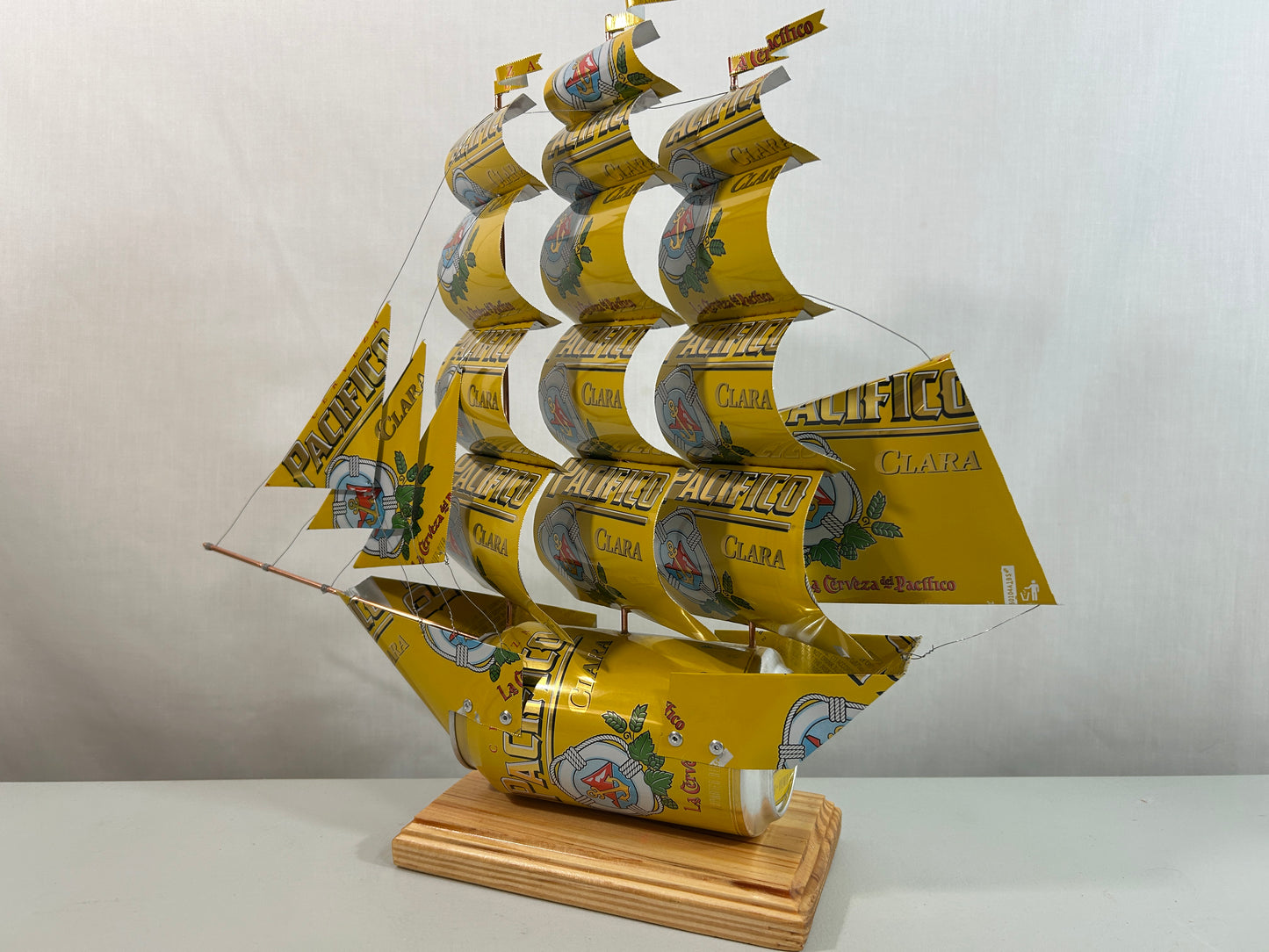 Pacifico Clara Beer Can Ship