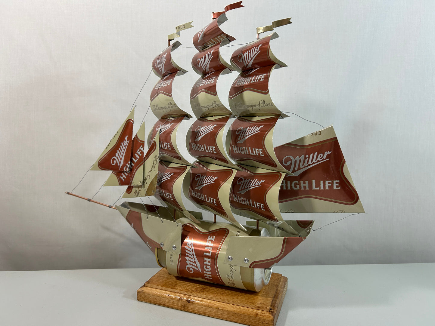 Miller High Life Beer Can Ship