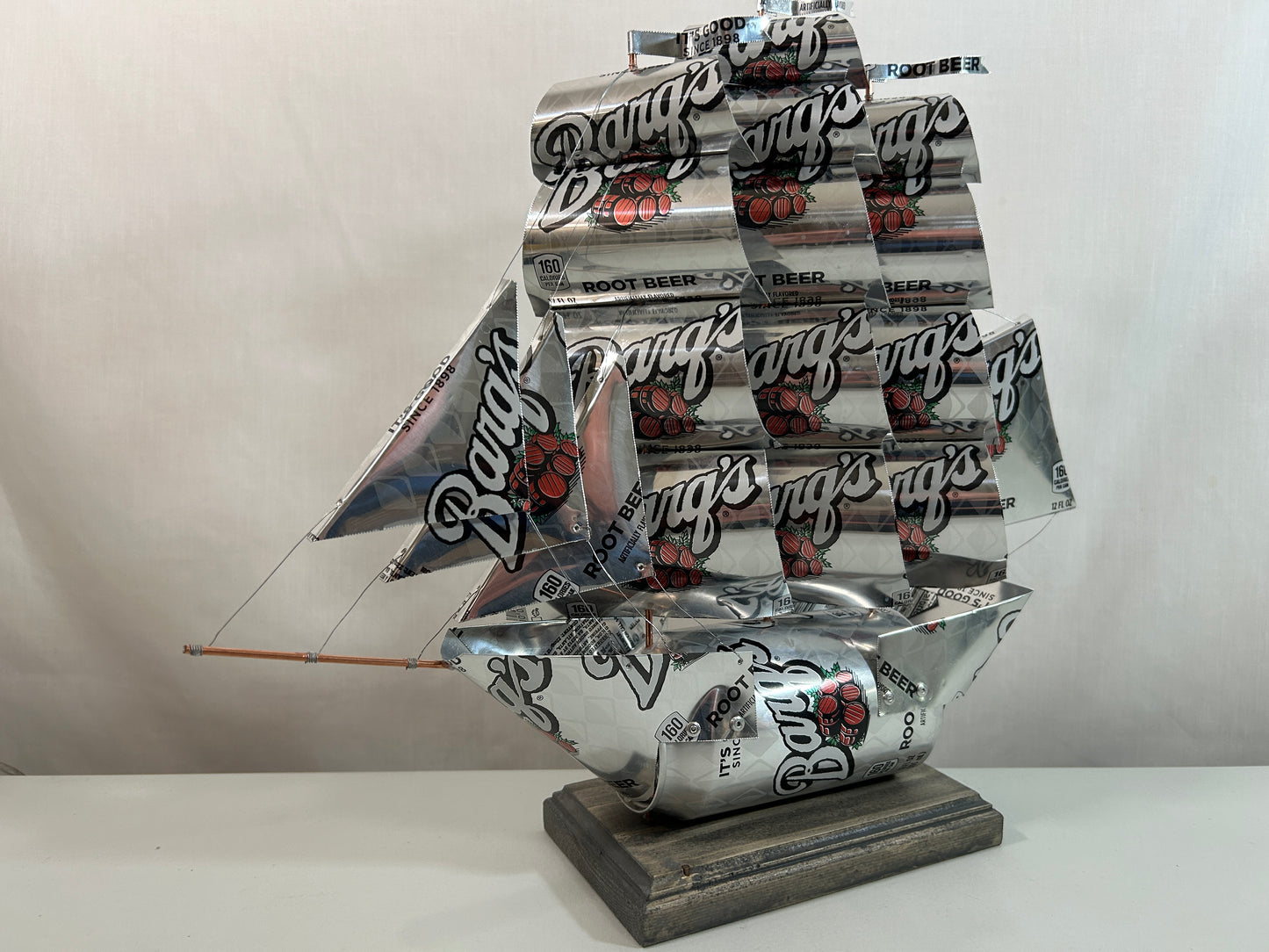 Barq's Root Beer Soda Can Ship