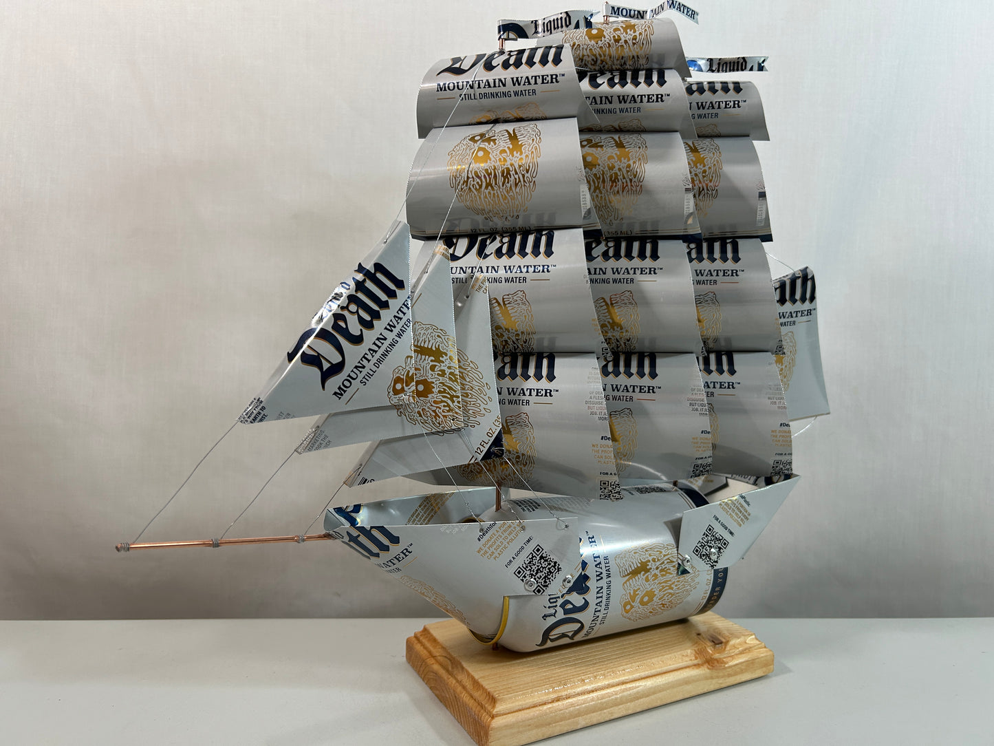 Liquid Death Mountain Water Can Ship