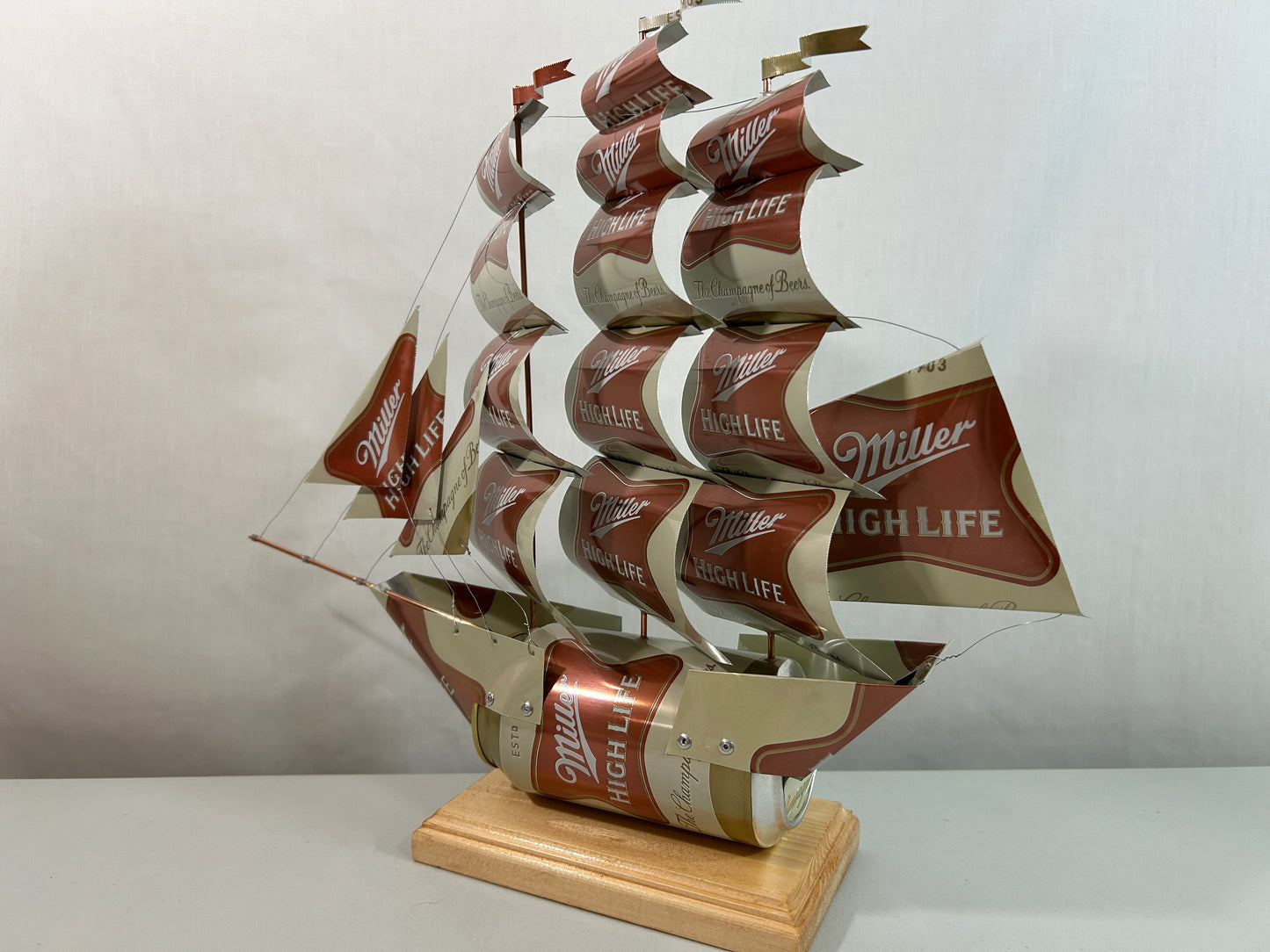Miller High Life Beer Can Ship