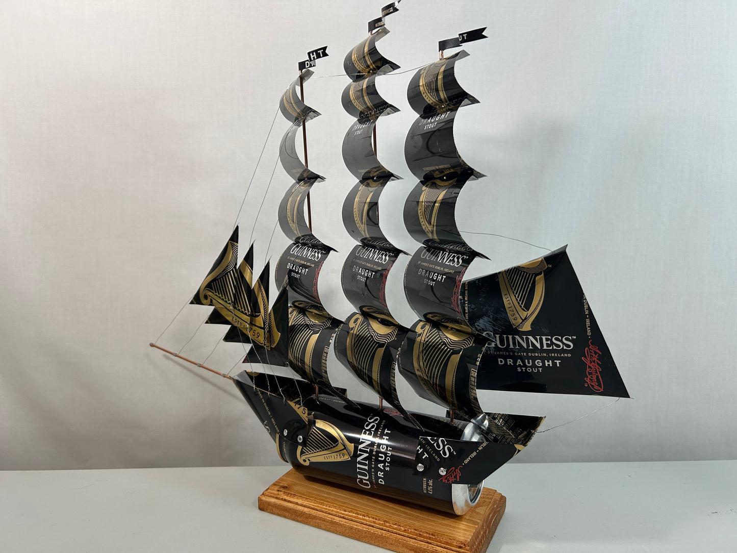 Guinness Draught Stout Beer Can Ship