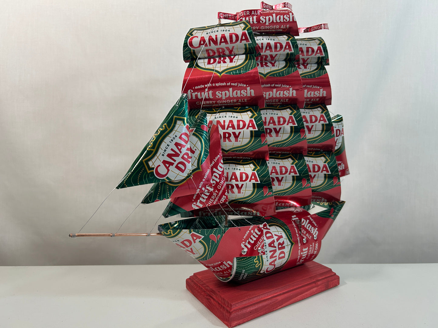 Canada Dry Ginger Ale Fruit Splash Can Ship