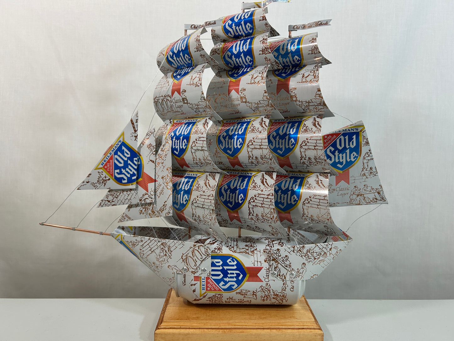 Heileman's Old Style Beer Can Ship