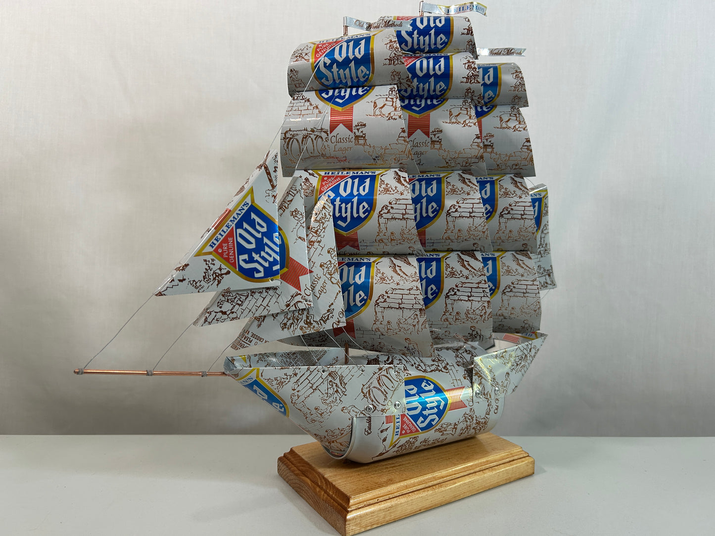 Heileman's Old Style Beer Can Ship