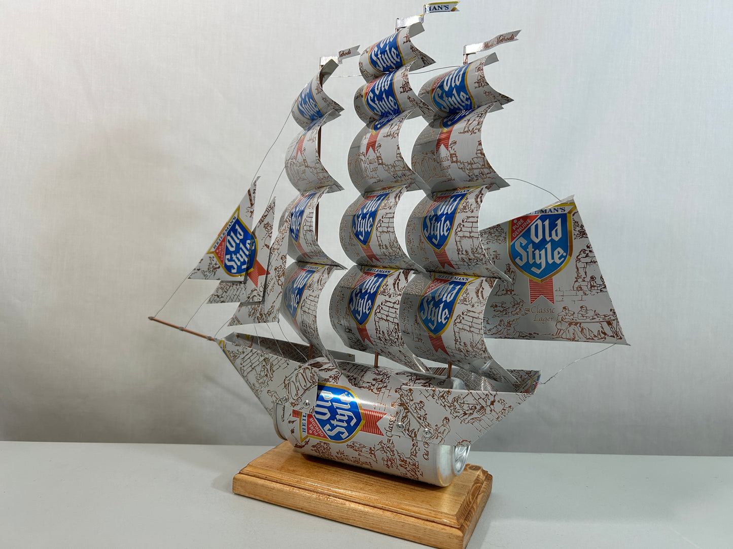 Heileman's Old Style Beer Can Ship