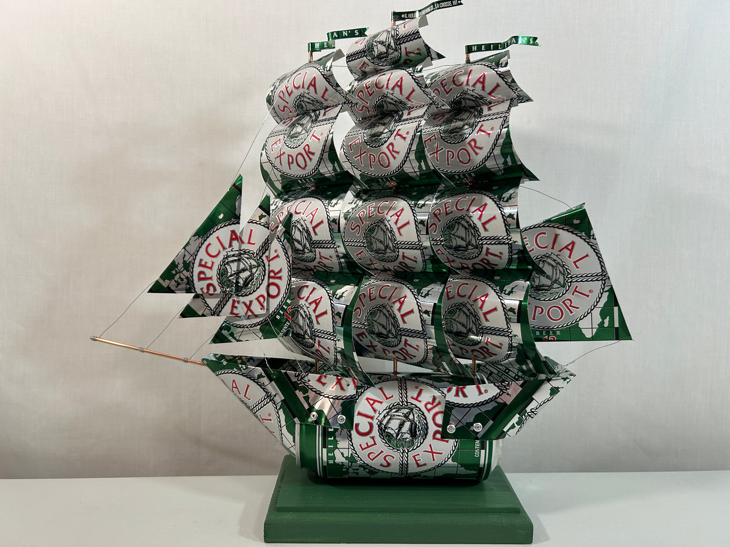 Heileman's Special Export Beer Can Ship