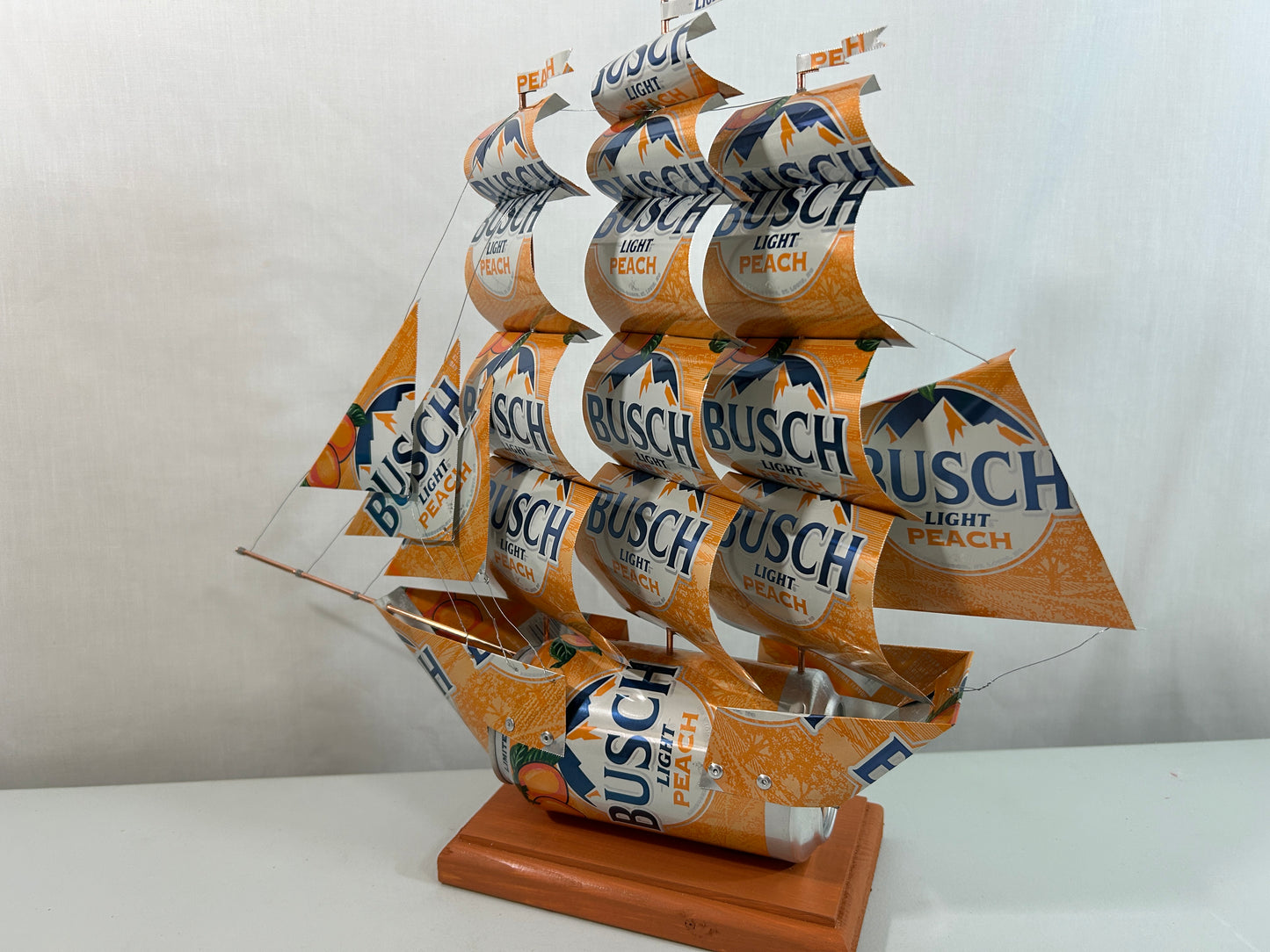 Anheuser Busch Light Peach Beer Can Ship