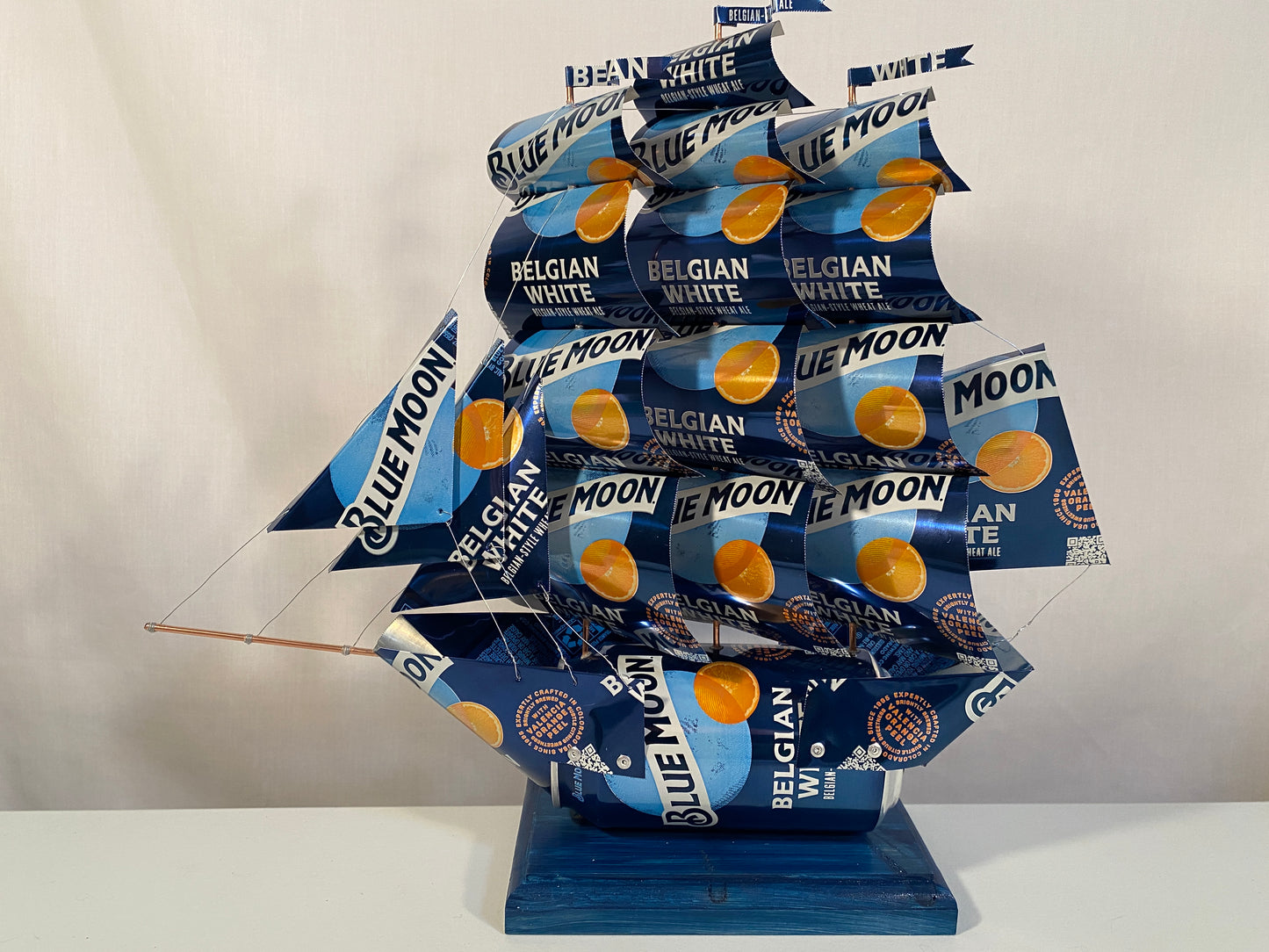 Blue Moon Belgian White Beer Can Ship