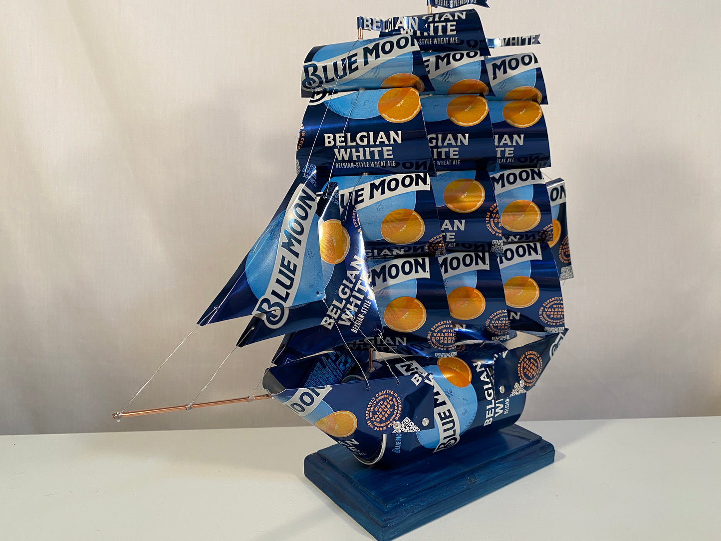 Blue Moon Belgian White Beer Can Ship