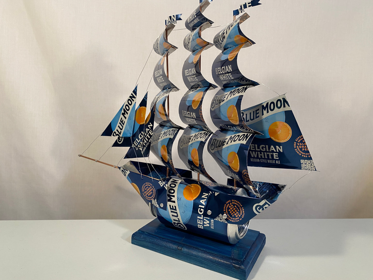 Blue Moon Belgian White Beer Can Ship