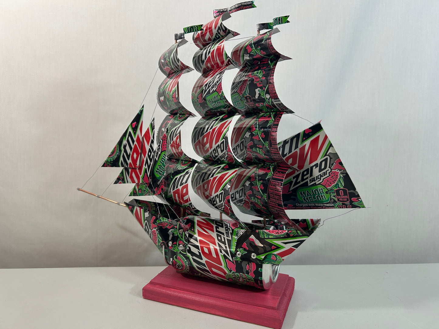 Mountain Dew Major Melon Zero Sugar Soda Can Ship