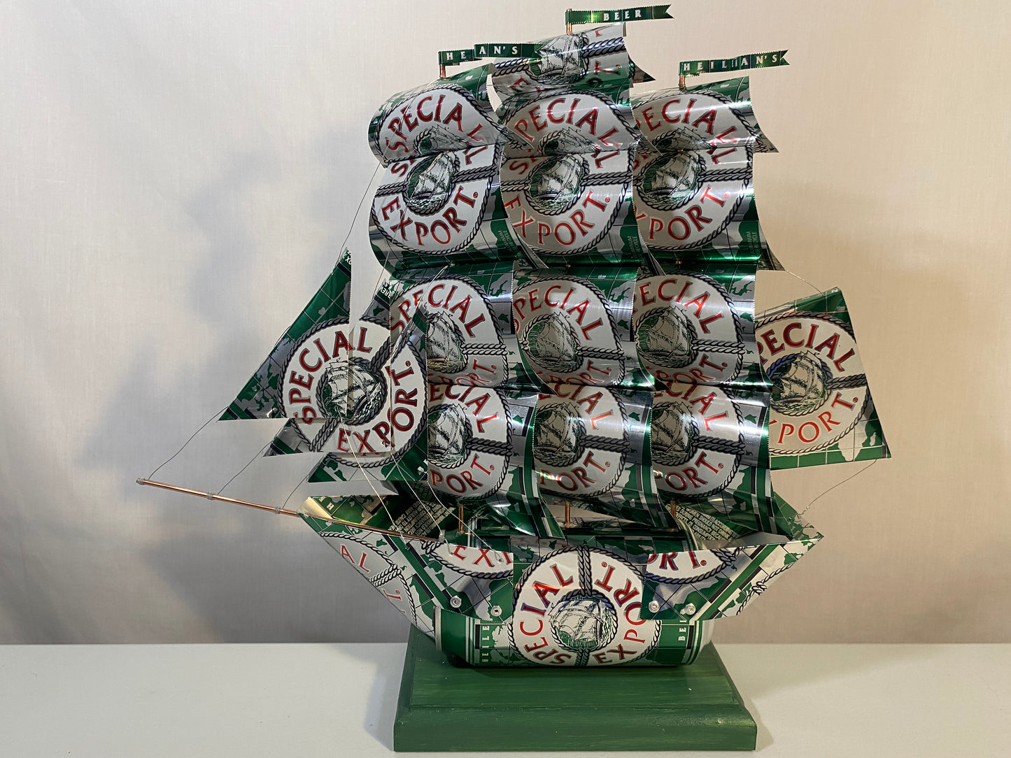 Heileman's Special Export Beer Can Ship