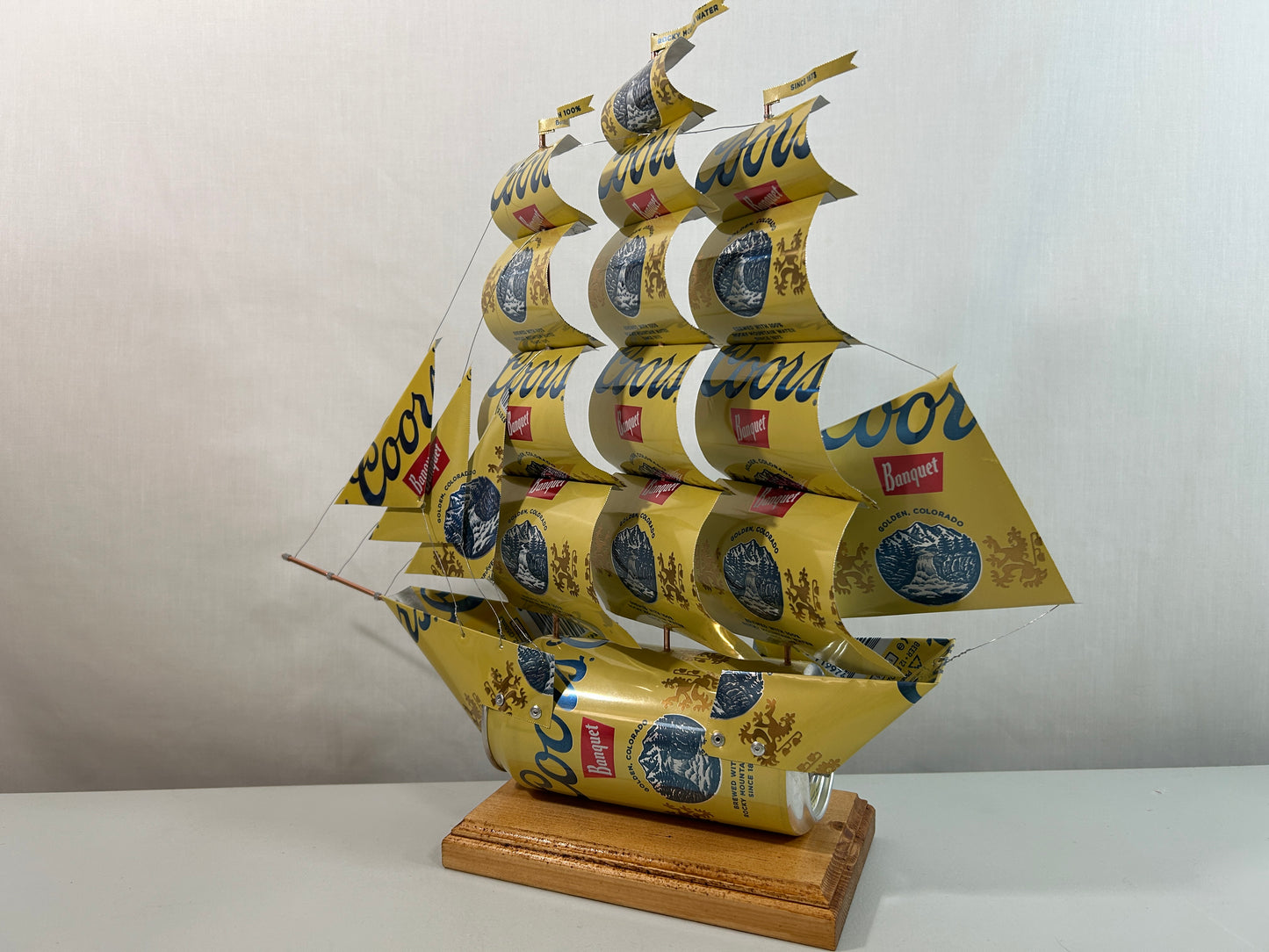 Coors Banquet Beer Can Ship