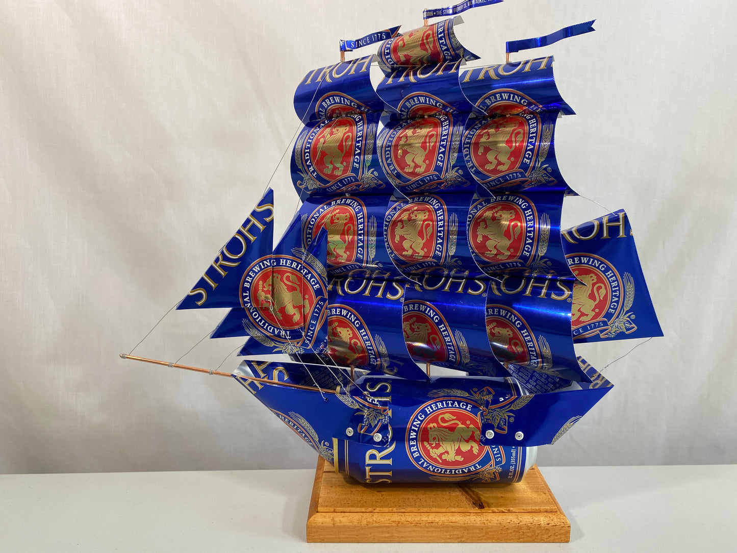 Stroh's Beer Can Ship