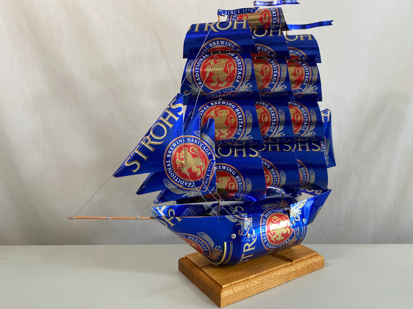 Stroh's Beer Can Ship