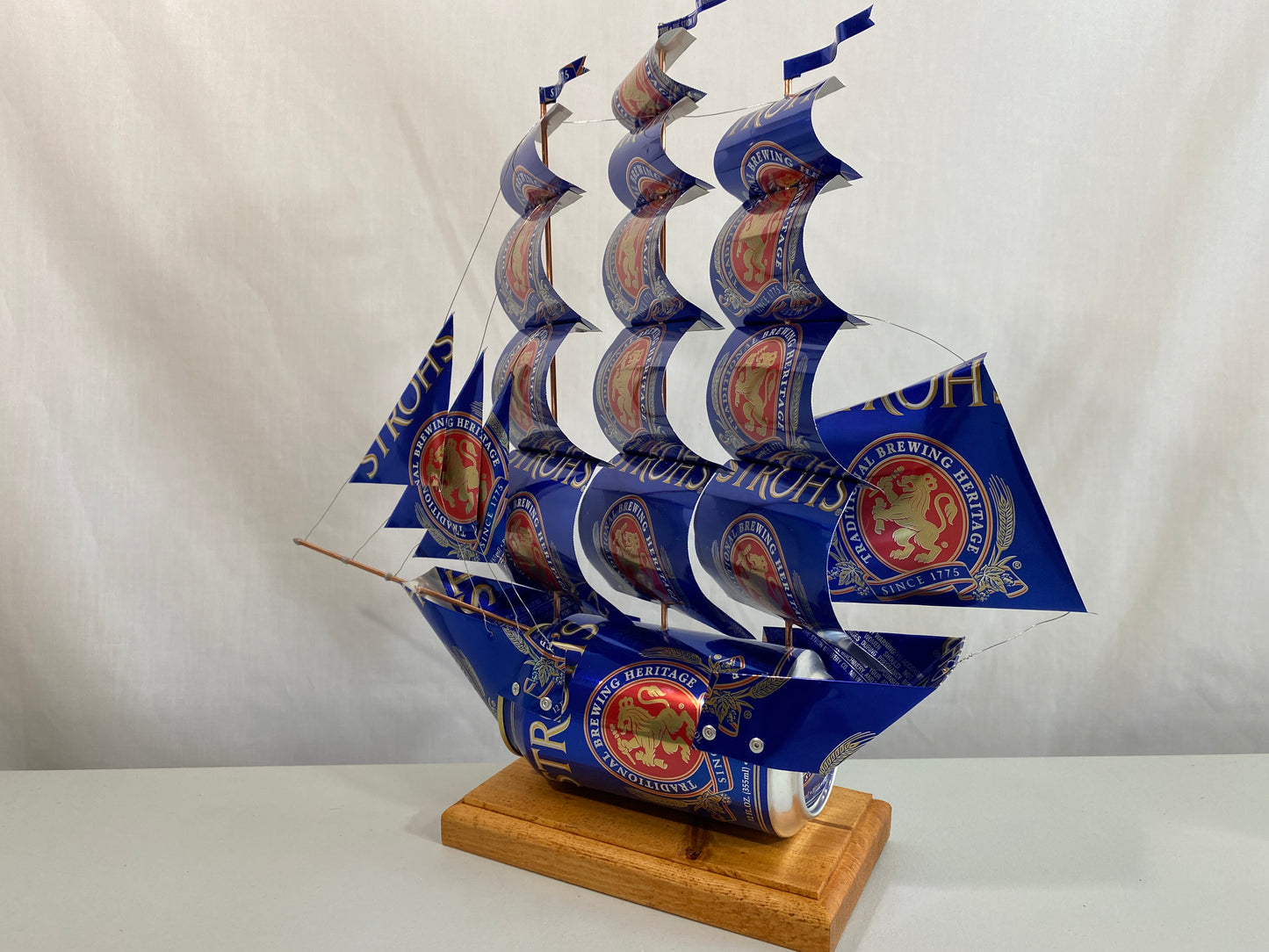 Stroh's Beer Can Ship