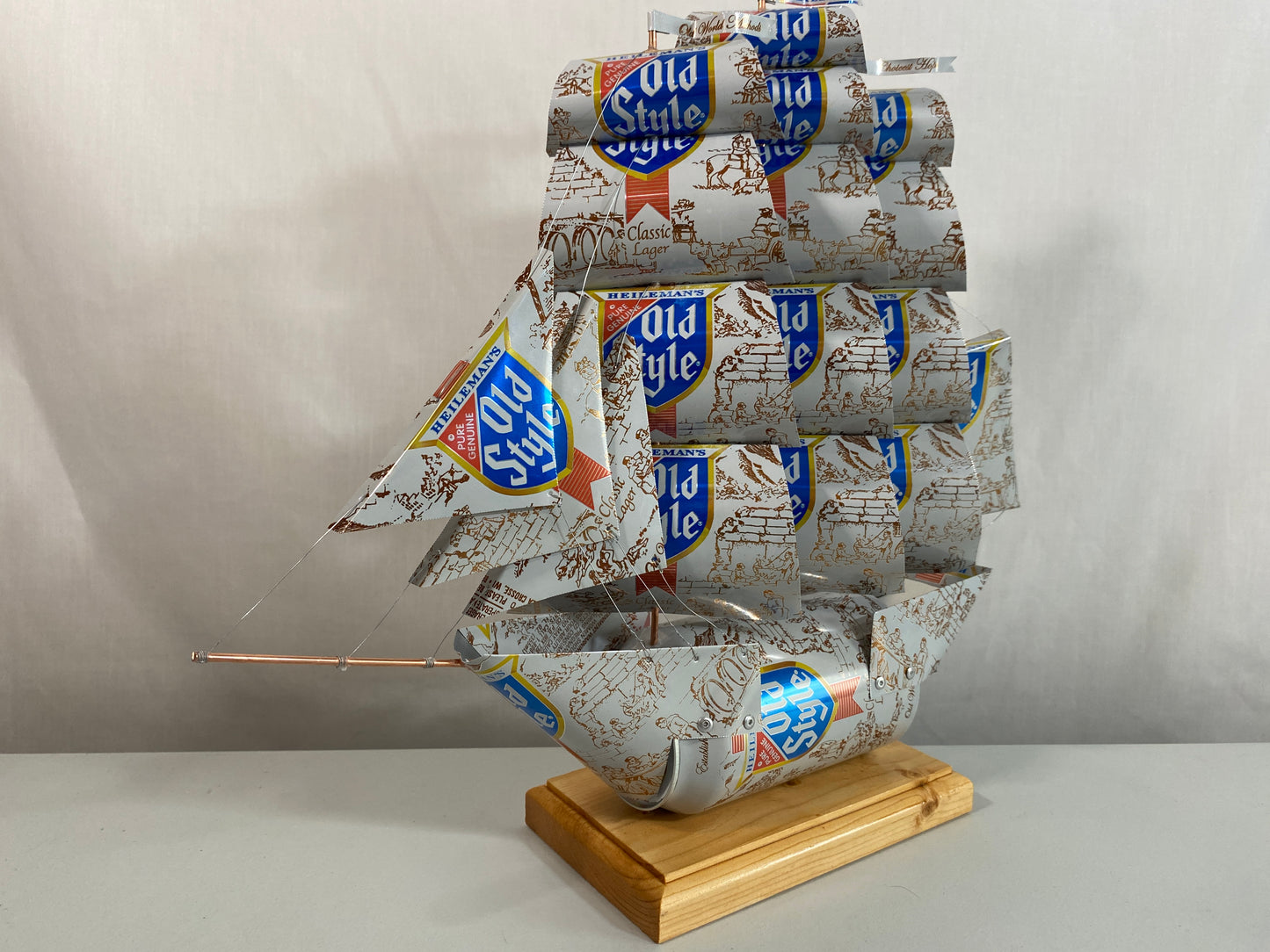 Heileman's Old Style Beer Can Ship