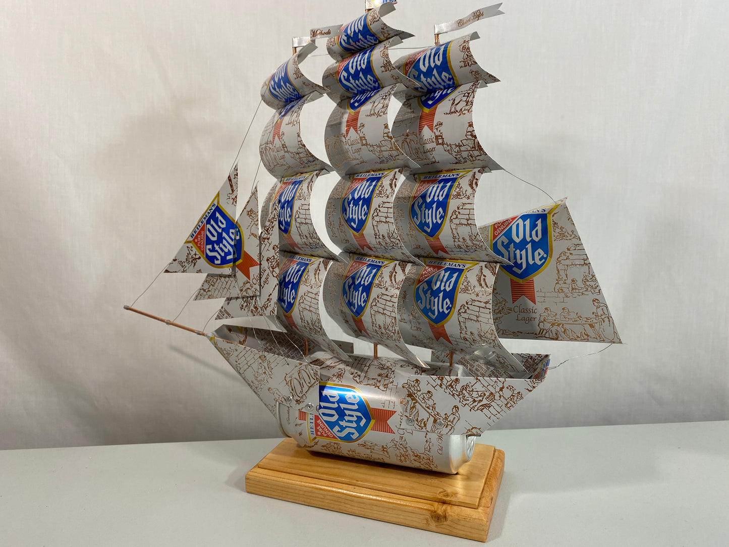 Heileman's Old Style Beer Can Ship
